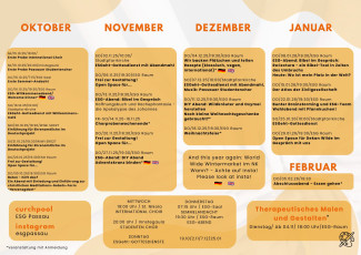 Termine der ESG Passau für das Wintersemester 2025-26