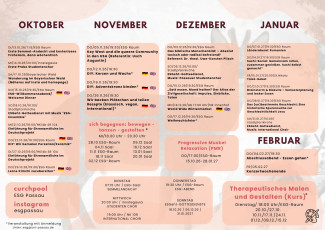 Semesterüberblick Termine im WS 26-27