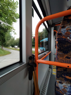 Gelenkbus "Straßenbahn"